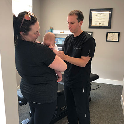Baby with Dr. Wink
